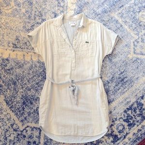 Lacoste shirt dress